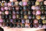 CTO688 15.5 inches 8mm round tourmaline beads wholesale