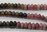 CTO69 15.5 inches 5*8mm rondelle natural tourmaline gemstone beads