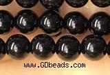 CTO700 15.5 inches 4mm round black tourmaline beads wholesale