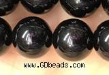 CTO703 15.5 inches 10mm round black tourmaline beads wholesale