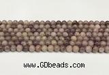 CTO720 15.5 inches 6mm round Chinese tourmaline beads