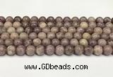 CTO721 15.5 inches 8mm round Chinese tourmaline beads