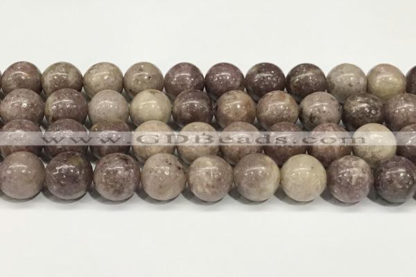 CTO723 15.5 inches 12mm round Chinese tourmaline beads