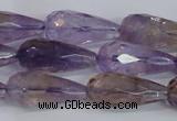 CTR300 15.5 inches 12*25mm faceted teardrop natural ametrine beads