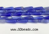 CTR426 15.5 inches 10*30mm teardrop agate beads wholesale