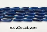 CTR428 15.5 inches 10*30mm teardrop agate beads wholesale