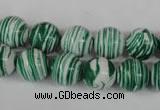 CTU1128 15.5 inches 10mm round synthetic turquoise beads wholesale