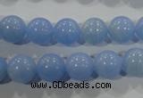 CTU1733 15.5 inches 8mm round synthetic turquoise beads