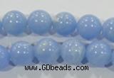 CTU1736 15.5 inches 14mm round synthetic turquoise beads