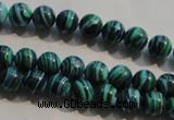 CTU2403 15.5 inches 6mm round synthetic turquoise beads