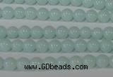 CTU2564 15.5 inches 6mm round synthetic turquoise beads