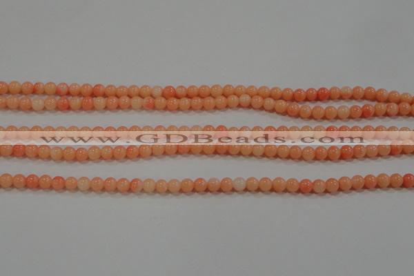 CTU2630 15.5 inches 3mm round synthetic turquoise beads