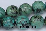 CTU431 15.5 inches 16mm round African turquoise beads wholesale