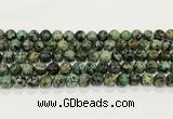 CTU513 15.5 inches 10mm round African turquoise beads wholesale