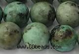 CTU578 15.5 inches 10mm round african turquoise beads wholesale