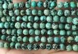 CTU581 15.5 inches 6mm round natural african turquoise beads