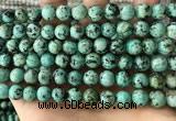 CTU582 15.5 inches 8mm round natural african turquoise beads