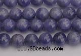 CTZ502 15.5 inches 7mm round natural tanzanite gemstone beads