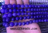 CTZ520 15.5 inches 3mm - 12mm round natural tanzanite gemstone beads