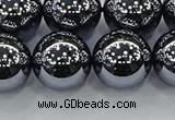 CTZ606 15.5 inches 16mm round terahertz beads wholesale