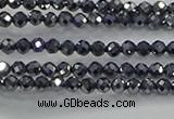 CTZ608 15.5 inches 2mm faceted round terahertz beads wholesale