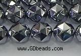 CTZ632 15.5 inches 8mm faceted nuggets terahertz beads wholesale