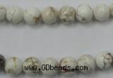 CWB311 15.5 inches 6mm round howlite turquoise beads wholesale