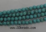 CWB554 15.5 inches 5mm round howlite turquoise beads wholesale