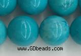 CWB854 15.5 inches 12mm round howlite turquoise beads wholesale