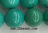 CWB867 15.5 inches 12mm round howlite turquoise beads wholesale