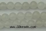 CWH51 15.5 inches 6mm round white jade beads wholesale