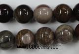 CWJ206 15.5 inches 16mm round wood jasper gemstone beads wholesale