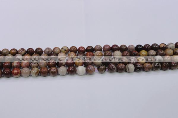 CWJ402 15.5 inches 8mm round wood jasper gemstone beads wholesale