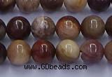 CWJ432 15.5 inches 8mm round wood jasper beads wholesale