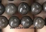 CWJ551 15.5 inches 6mm round coffee wood jasper beads wholesale