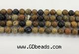 CWJ583 15.5 inches 11mm round wooden jasper beads wholesale