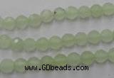 CXJ101 15.5 inches 6mm faceted round New jade beads wholesale