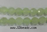 CXJ152 15.5 inches 8mm faceted round New jade beads wholesale