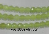 CXJ161 15.5 inches 6mm faceted round New jade beads wholesale