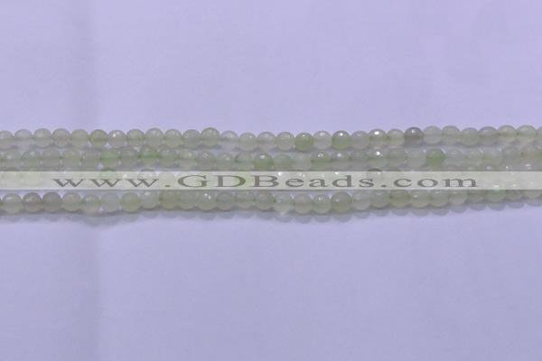 CXJ218 15.5 inches 6mm faceted round New jade beads wholesale