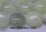 CXJ226 15.5 inches 18mm flat round New jade beads wholesale