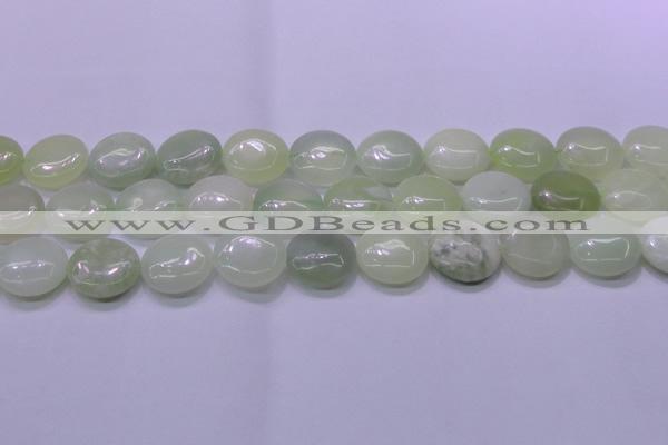 CXJ227 15.5 inches 20mm flat round New jade beads wholesale