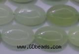 CXJ232 15.5 inches 15*20mm oval New jade beads wholesale