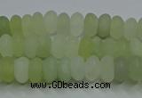 CXJ310 15.5 inches 4*6mm rondelle matte New jade beads wholesale