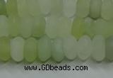 CXJ312 15.5 inches 6*10mm rondelle matte New jade beads wholesale