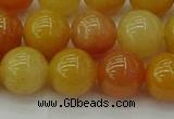 CYJ624 15.5 inches 12mm round yellow jade beads wholesale