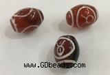 DZI320 10*14mm drum tibetan agate dzi beads wholesale