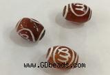 DZI321 10*14mm drum tibetan agate dzi beads wholesale