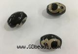 DZI333 10*14mm drum tibetan agate dzi beads wholesale