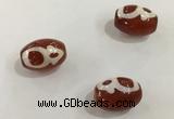 DZI375 10*14mm drum tibetan agate dzi beads wholesale